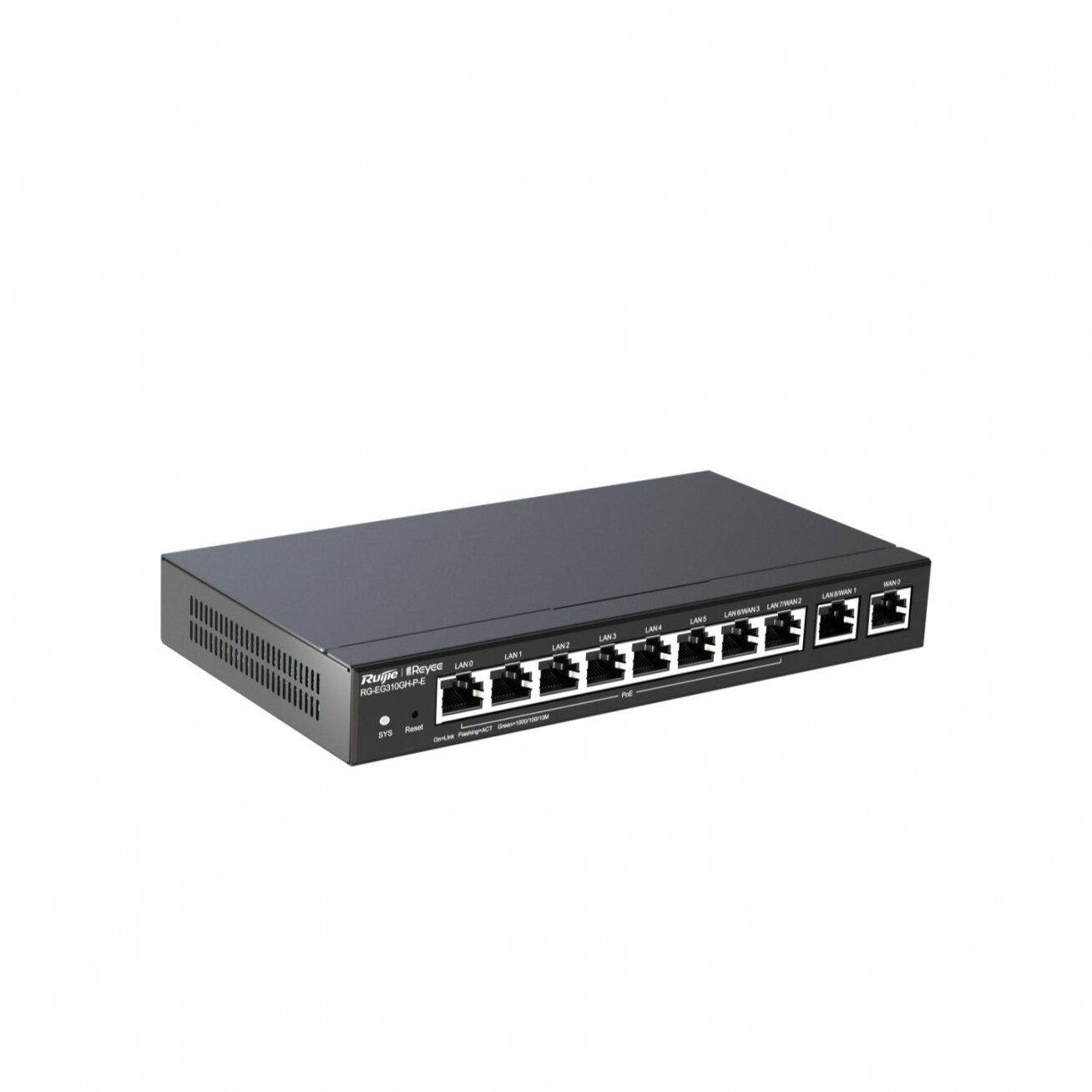 10 port, 8 PoE router Ruijie Reyee RG-EG310GH-P-E 10 port, 8 PoE router Ruijie Reyee RG-EG310GH-P-E