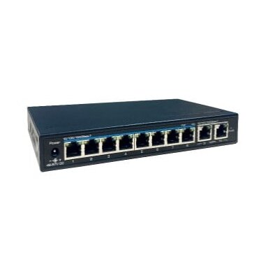 10 Port 8 PoE Port Switch Utepo UTEPO UTP3310-PSB