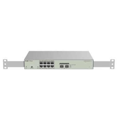 10-port switch Ruijie RG-NBS3100-8GT2SFP-P-V2 (Managed, Layer 2, 8 x PoE+)