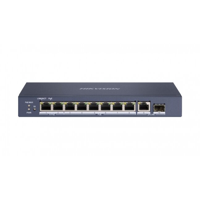 10 port 8 PoE port Switch Hikvision DS-3E0510HP-E 10 port 8 PoE port Switch Hikvision DS-3E0510HP-E