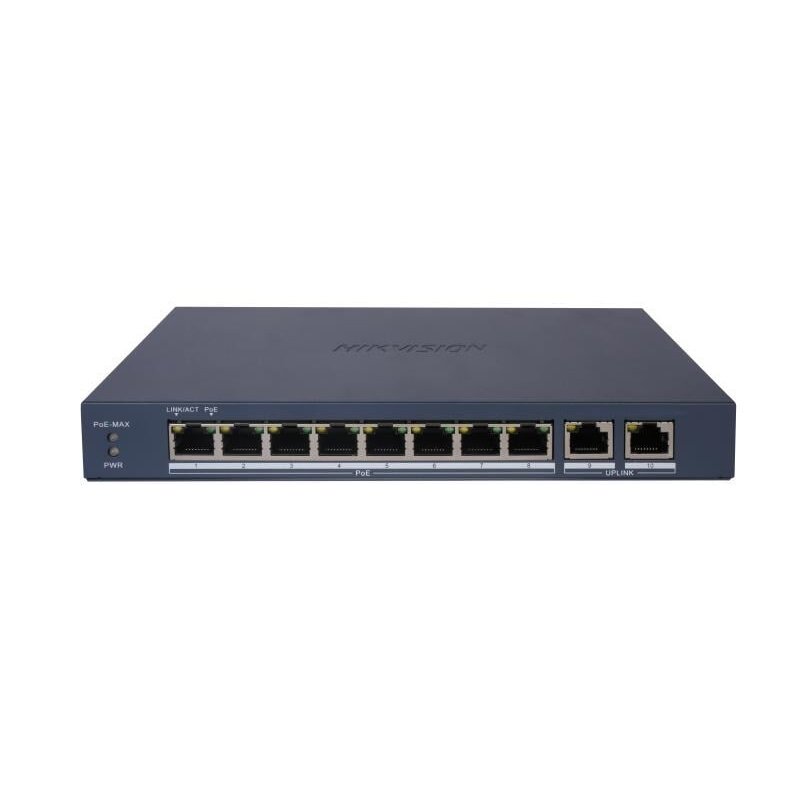 10-port, 8 PoE switch Hikvision DS-3E1510P-EI/M(B) 10-port, 8 PoE switch Hikvision DS-3E1510P-EI/M(B)