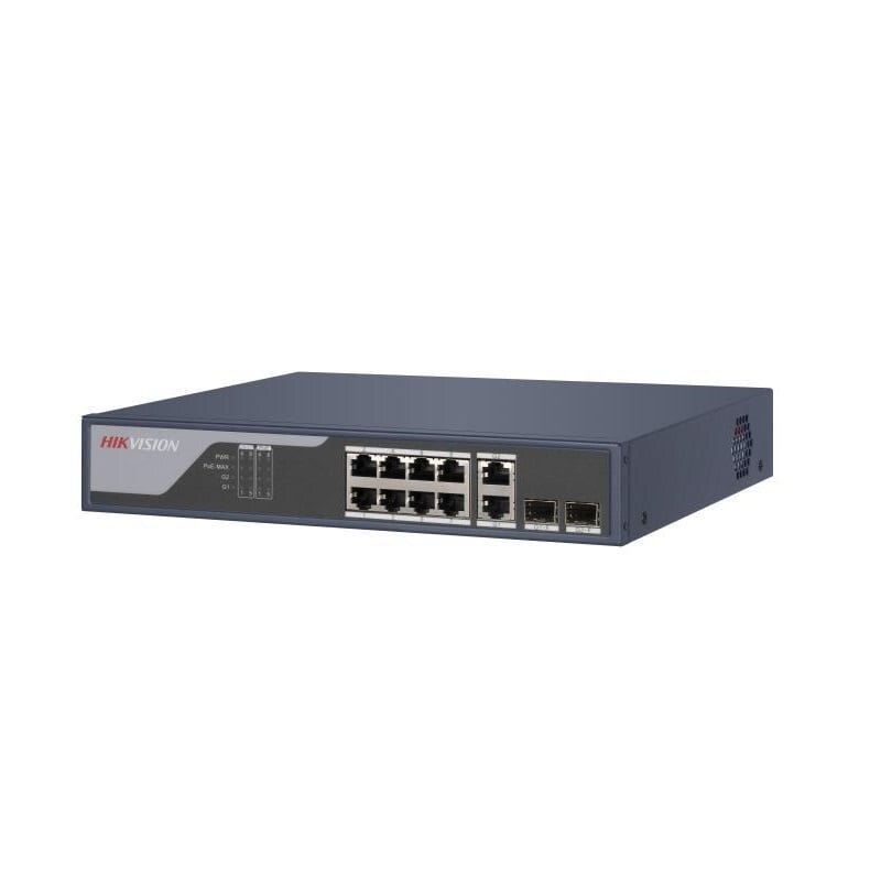 10 prievadų, 8 PoE prievadų komutatorius Hik-vision DS-3E1310P-SIV2 10 prievadų, 8 PoE prievadų komutatorius Hik-vision DS-3E1310P-SIV2
