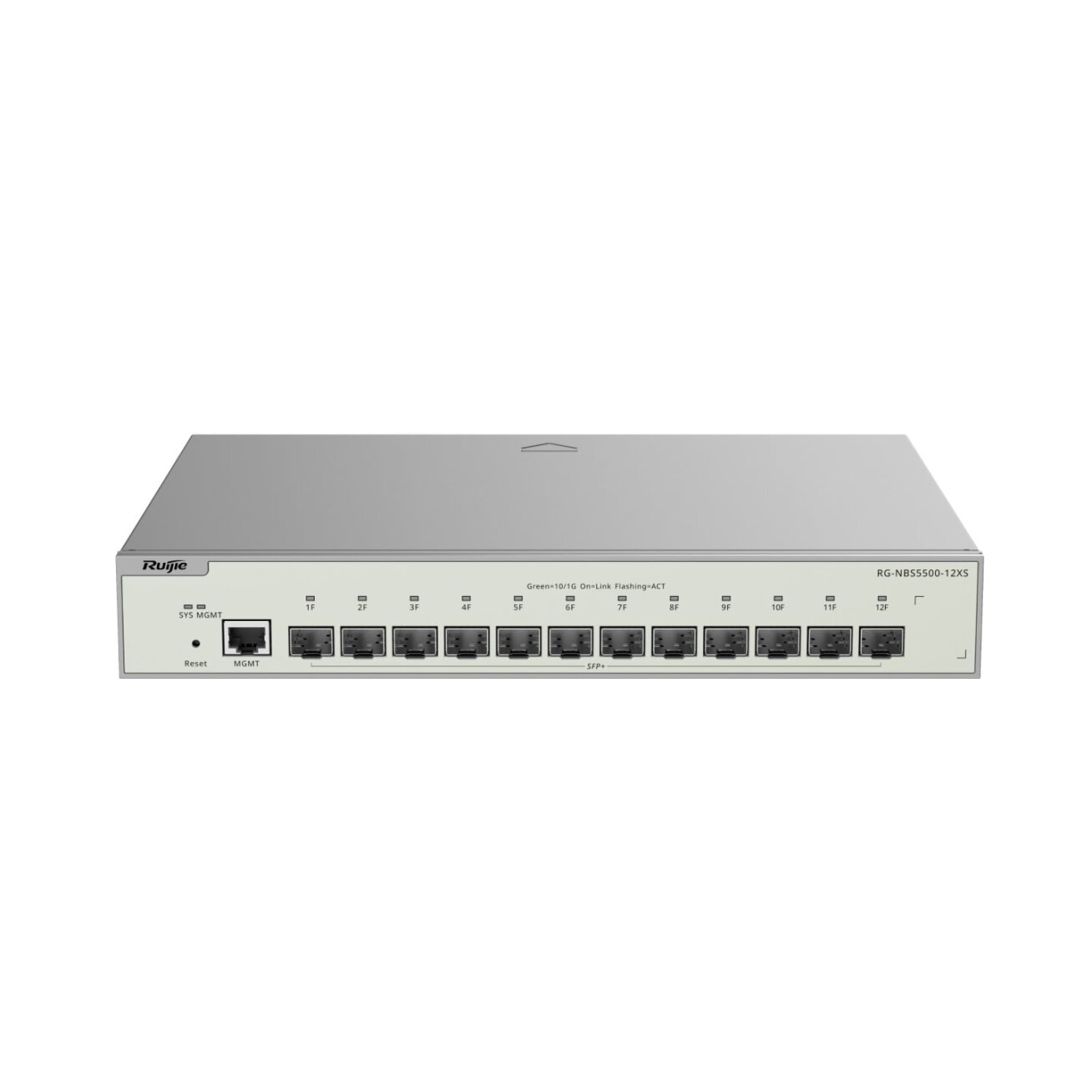 12-port switch Ruijie Reyee RG-NBS5500-12XS (Managed, Layer 3, 12 x SFP+) 12-port switch Ruijie Reyee RG-NBS5500-12XS (Managed, Layer 3, 12 x SFP+)