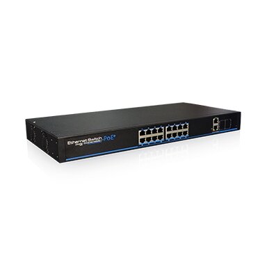 16 ports, 16 PoE ports switch UTEPO UTP3-SW16-TP300