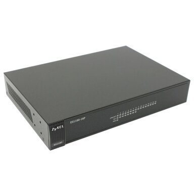 16 ports, 8 PoE switch ZyXEL ES1100-16P