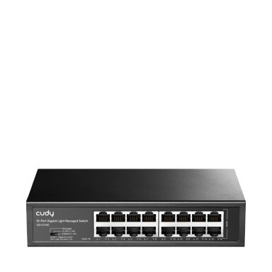 16-port managed switch CUDY GS1016E