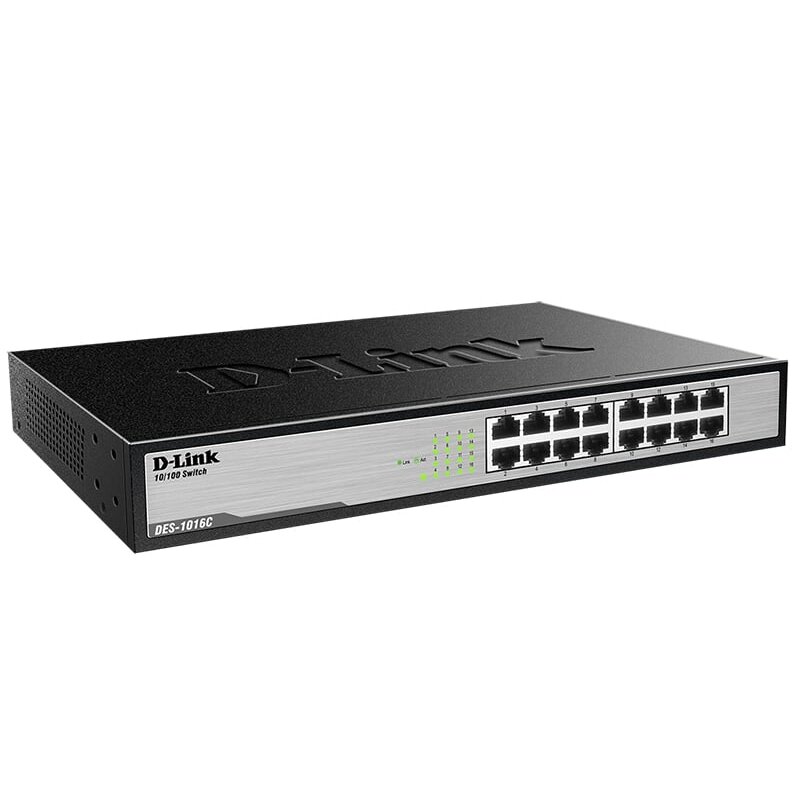 16 prievadų komutatorius D-Link DGS-1016C