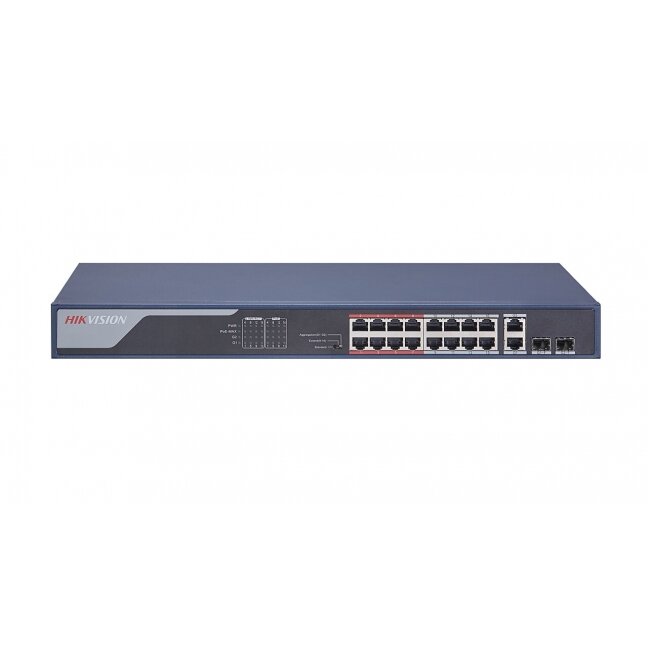 18 port 16 PoE port Switch Hik-vision DS-3E0318P-E(B) 18 port 16 PoE port Switch Hik-vision DS-3E0318P-E(B)