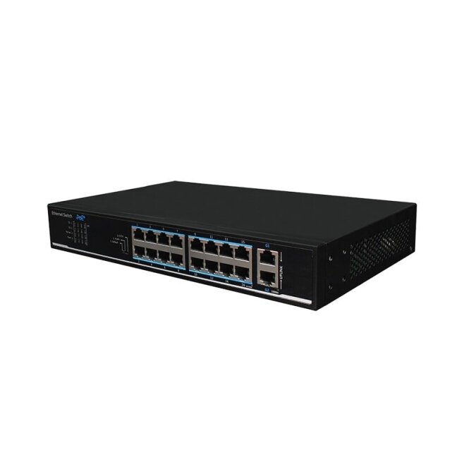 18 port 16 PoE port switch UTEPO UTP1218-PSB150 18 port 16 PoE port switch UTEPO UTP1218-PSB150