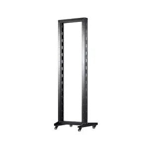 19'' 37U Atviras rėmas viengubas 550x600 (juodas) 19'' 37U Atviras rėmas viengubas 550x600 (juodas)