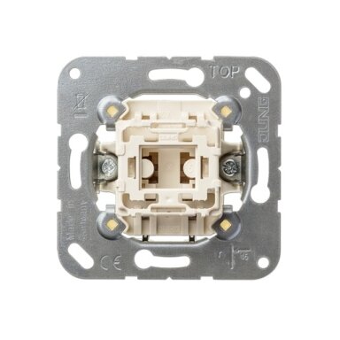 1 slot button mechanism JUNG 501U (10A/250V)