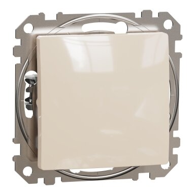 1 gang switch Schneider Sedna Design SDD112101 (cream)
