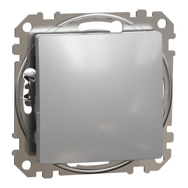 1 klavišo perjungiklis Schneider Electric Sedna Design SDD113106 (aliuminis)