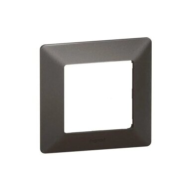 1 slot plate Valena Life Legrand 754271 (graphite color)
