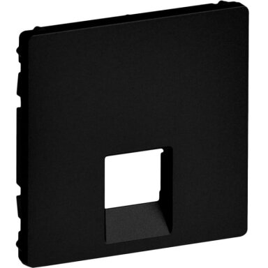 1 x RJ45 cover plate Valena Life Legrand 756412 (black)