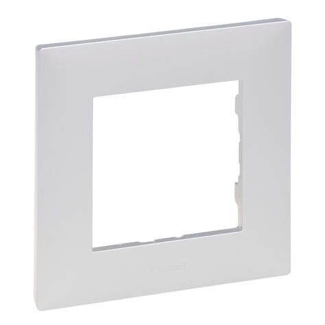 1 slot frame Niloe Step Legrand 863391 (aluminum color)