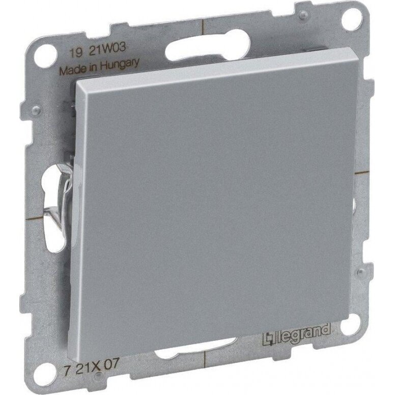 1 gang cross switch aluminum SUNO Legrand 721307