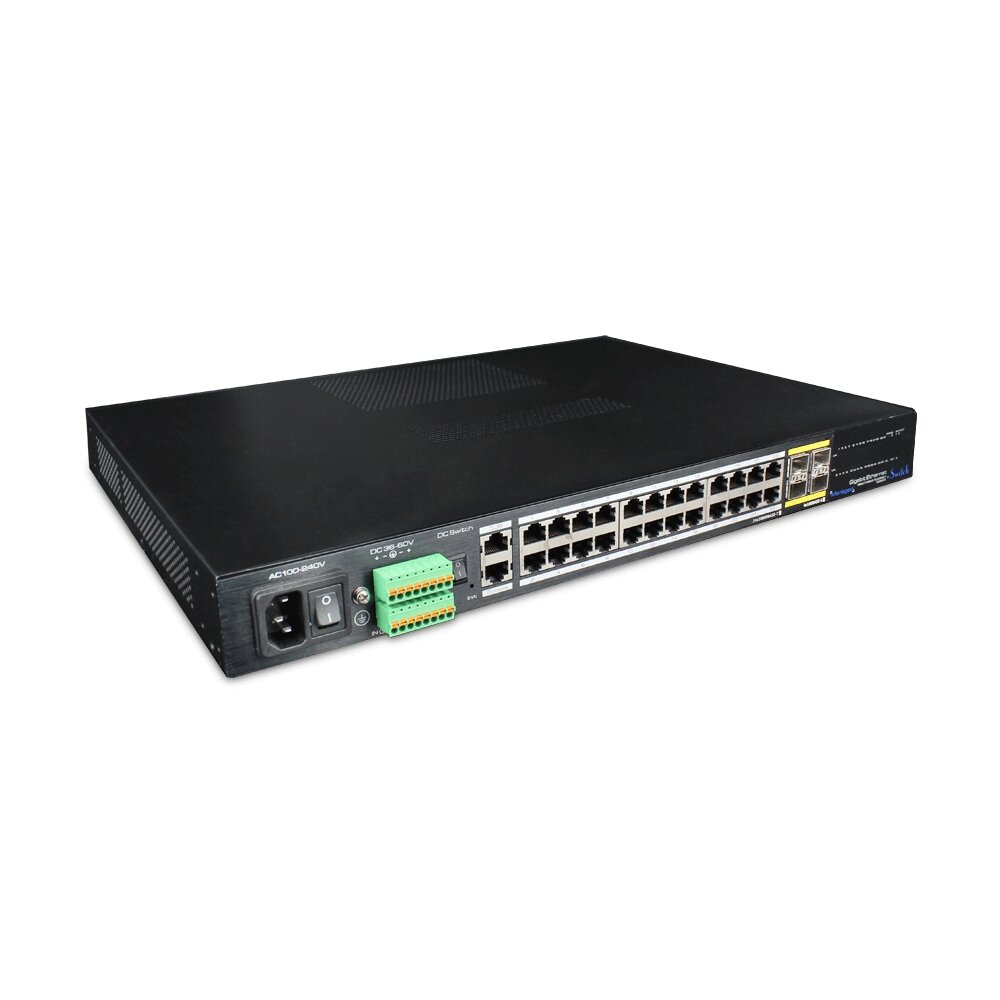 24 Ports Gigabit Layer 3 Switch UTEPO UTP7624GE-IE 24 Ports Gigabit Layer 3 Switch UTEPO UTP7624GE-IE
