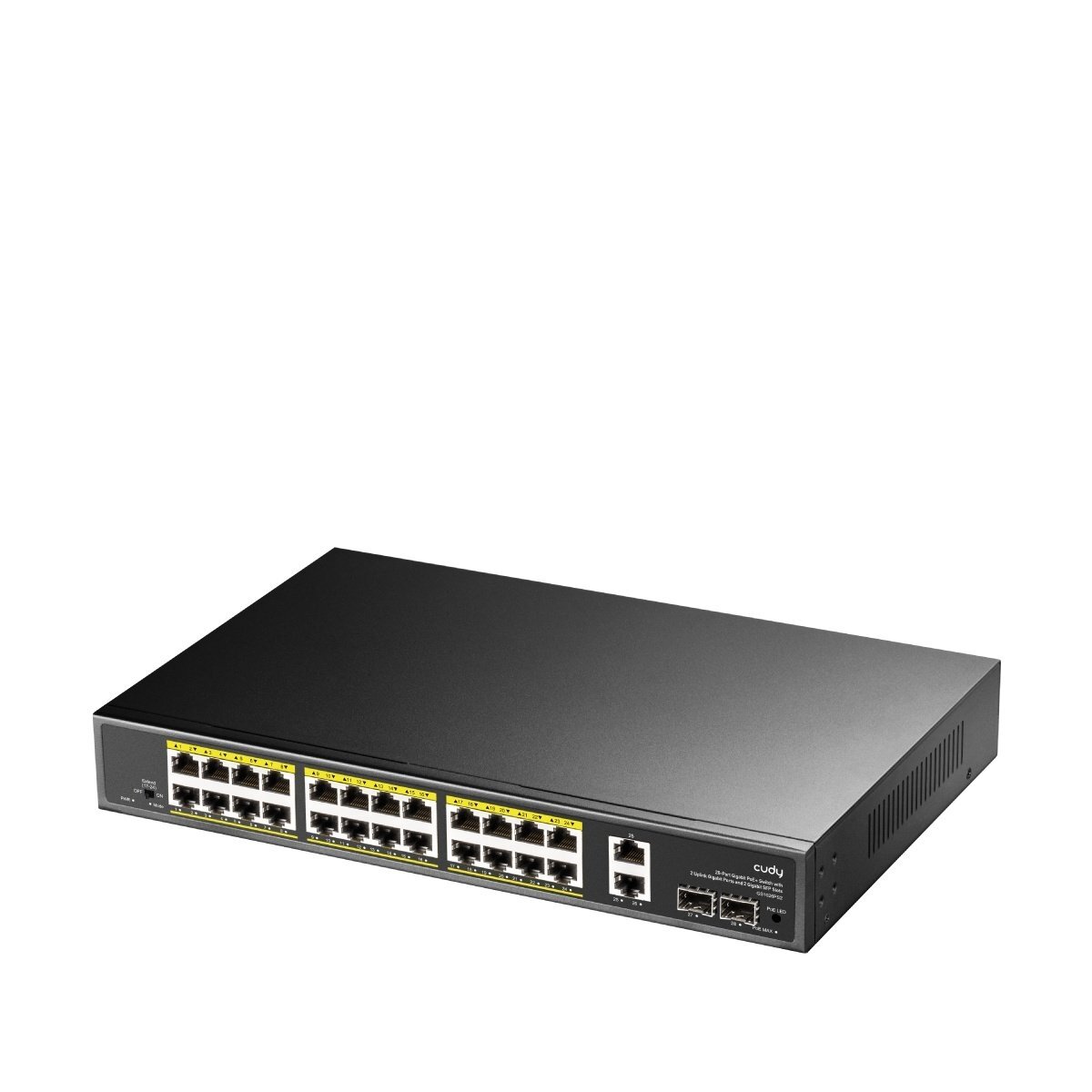 24 prievadų komutatorius CUDY GS1026PS2