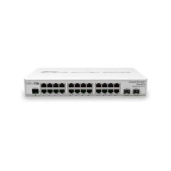 24 prievadų komutatorius MikroTik CSS326-24G-2S+RM 6 24 prievadų komutatorius MikroTik CSS326-24G-2S+RM 6