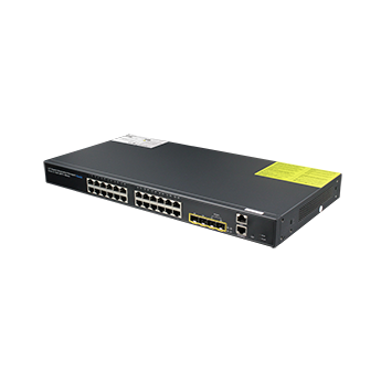 24 Ports Gigabit Stackable L3 Managed Switch (4*10G Uplink Ports) UTEPO UTP7724GE-L3