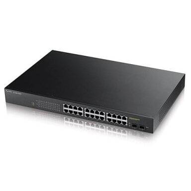 24 ports 24 PoE Switch ZyXEL GS1900-24HP