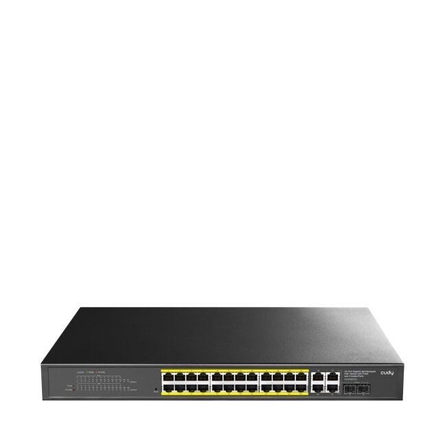 24 prievadų komutatorius Cudy GS1028EPS2 (24x 1G PoE, 2x 1G SFP) 24 prievadų komutatorius Cudy GS1028EPS2 (24x 1G PoE, 2x 1G SFP)