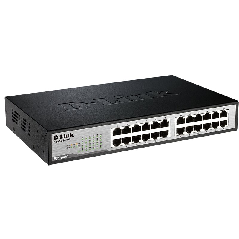 24 ports switch D-Link DGS-1024C
