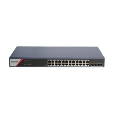 26-port, 24 PoE-port switch Hikvision DS-3E1528-SI-24T4F