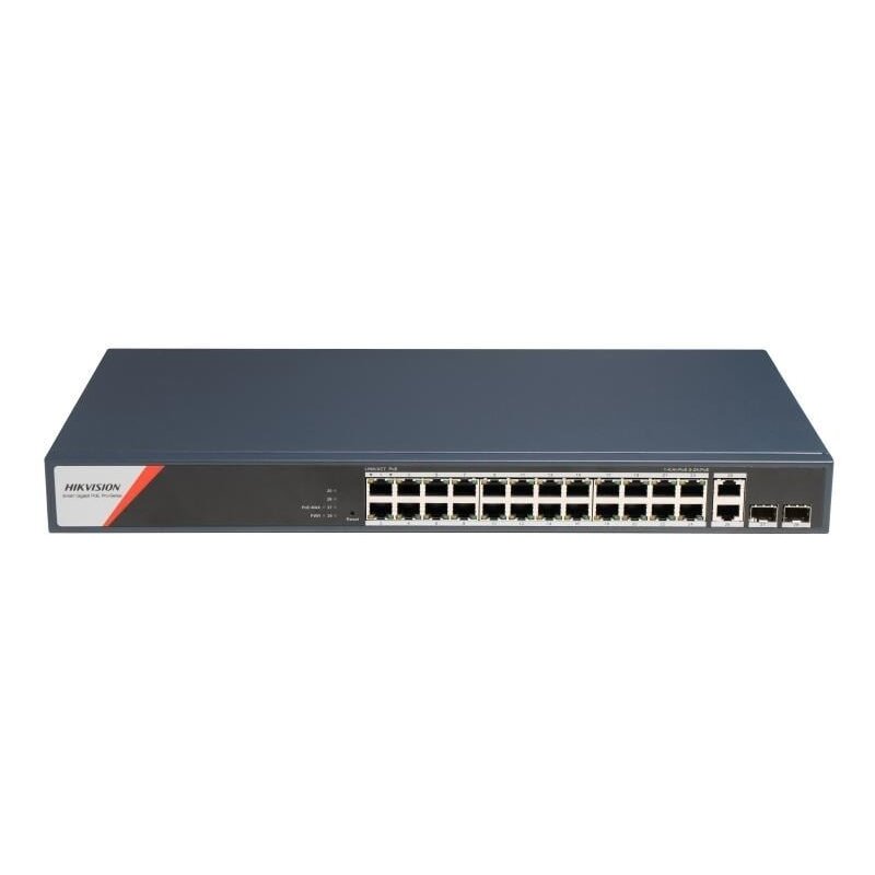 26 port 24 PoE port Switch Hik-vision DS-3E1528HP-SI-24P2T2F 26 port 24 PoE port Switch Hik-vision DS-3E1528HP-SI-24P2T2F