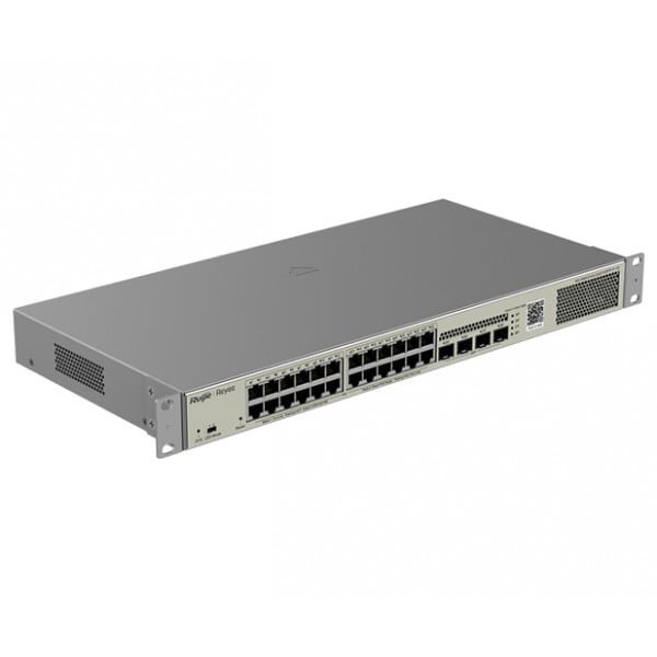 28 prievadų PoE komutatorius Ruijie RG-NBS3100-24GT4SFP-P-V2 28 prievadų PoE komutatorius Ruijie RG-NBS3100-24GT4SFP-P-V2
