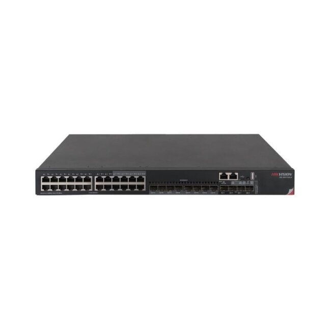 28-port switch Hikvision DS-3E3728-H (managed L2, 4xSFP+) 28-port switch Hikvision DS-3E3728-H (managed L2, 4xSFP+)