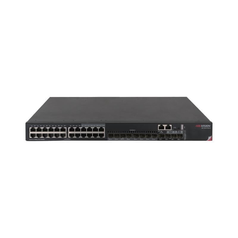 28-port switch Hikvision DS-3E3728-H (managed L2, 4xSFP+) 28-port switch Hikvision DS-3E3728-H (managed L2, 4xSFP+)