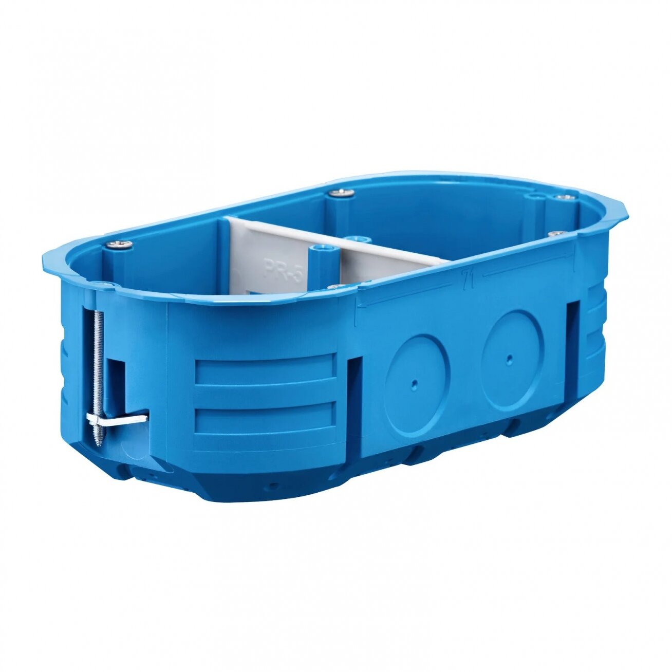 2 slot box for gypsum Simet P2x60K (45mm depth)