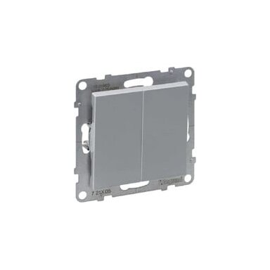 2 kl. aliuminis jungiklis SUNO Legrand 721305