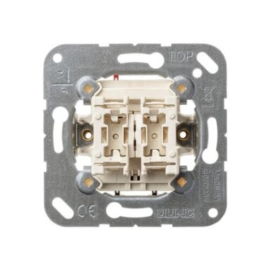2 slot button mechanism JUNG 505U (10A/250V)