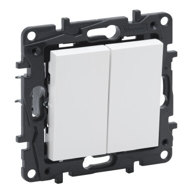 2 button switch Niloe Step Legrand 863108