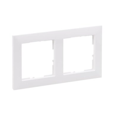 2 slot white frame Suno Legrand 721502