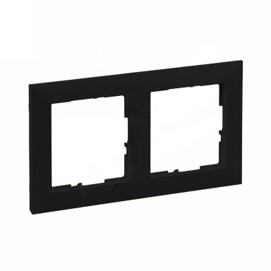 2 slot black frame Suno Legrand 721522