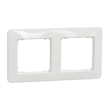 2 vietų rėmelis Schneider Electric Sedna Design SDD311802 (baltas)