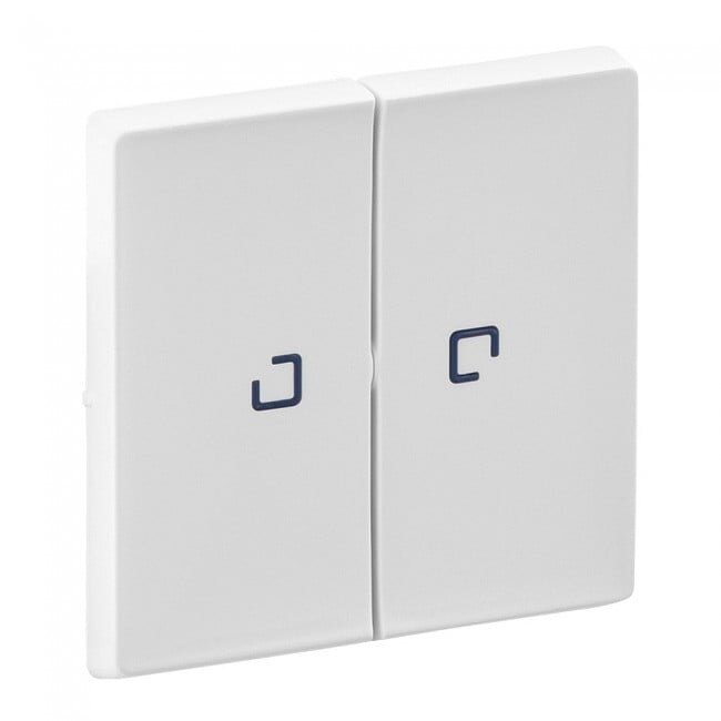 2-gang cover plate with indicator Valena Life Legrand 755220