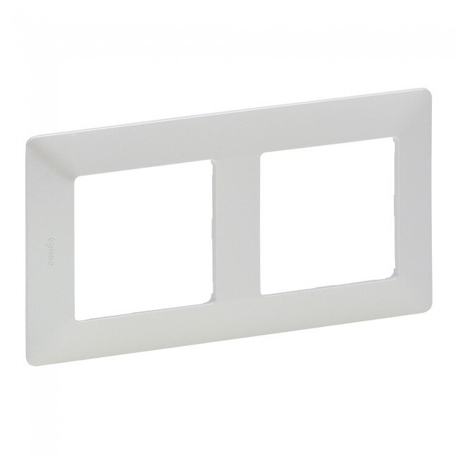 2 slot plate Valena Life Legrand 754142 (pearl color)