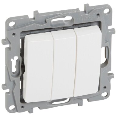 3 button switch Niloe Step Legrand 664503