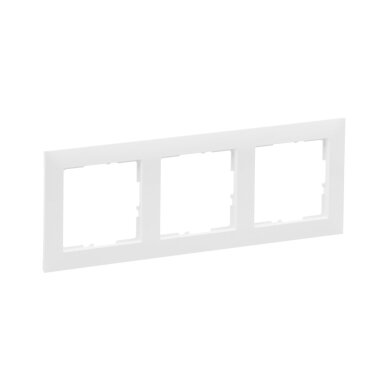3 slot white frame Suno Legrand 721503