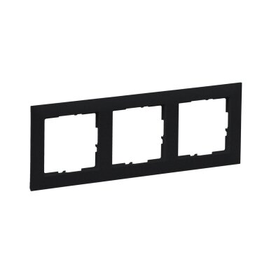 3 slot black frame Suno Legrand 721523