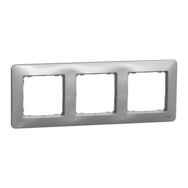 3 vietų rėmelis Schneider Electric Sedna Design SDD313803 (aliuminis)