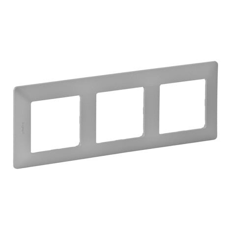 3 vt. rėmelis Valena Life Legrand Life 754133 (aluminio spalva) 3 vt. rėmelis Valena Life Legrand Life 754133 (aluminio spalva)