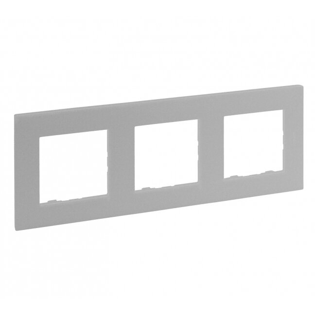 3 v. rėmelis Niloe Step Legrand 863393 (aluminio spalva) 3 v. rėmelis Niloe Step Legrand 863393 (aluminio spalva)