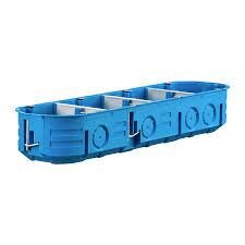 4 slot box for gypsum Simet P4x60D (63mm depth)
