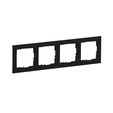 4 slot black frame Suno Legrand 721524